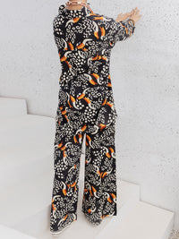 Black Cambric 2 Piece Stitched - ALP-2PS-LKS-1088