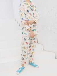 Off White Cambric 2 Piece Stitched - ALP-2PS-LKS-1091