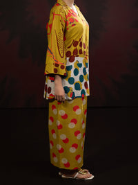 Teal Light Slub Khaddar 2Pc Stitched - AL-2PS-LKS-1094