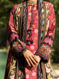 Fuchsia Cambric 2 Piece Unstitched - AWP-2PS-587