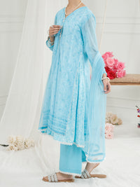 Ferozi Poly Net 3Pc Stitched - ALT-3PS-LS-1153