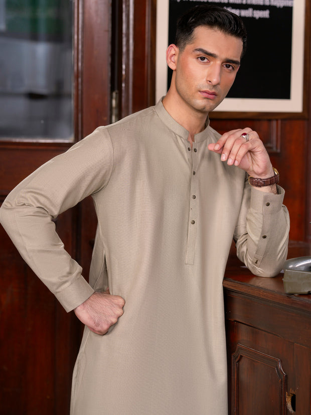 Green Light Blended Kurta Trouser - AL-KT-3141