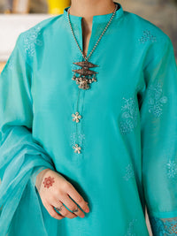 Sea Green Modal 3 Piece Stitched - ALT-3PS-LS-1166