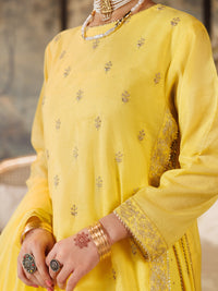 Yellow Swill Foil Formal 3Pc Stitched - ALT-3PS-LS-1169