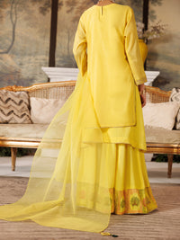 Yellow Swill Foil Formal 3Pc Stitched - ALT-3PS-LS-1169