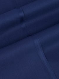Navy Blue Blended Unstitched Fabric - AL-UN-JHR-15054