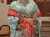 Aqua Lawn 3Pc Unstitched - ALP-3PS-1605