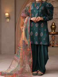 Green Viscose 3Pc Stitched - ALP-3PS-1646