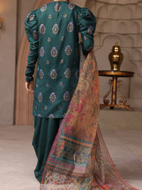 Green Viscose 3Pc Stitched - ALP-3PS-1646