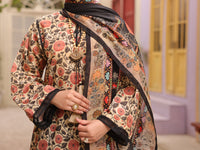 Beige Lawn 3Pc Unstitched - ALP-3PS-1674