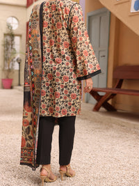Beige Lawn 3Pc Unstitched - ALP-3PS-1674