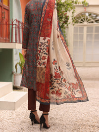 Sage Green Lawn 3Pc Unstitched - ALP-3PS-1675