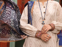 Beige Lawn 3Pc Unstitched - ALP-3PS-1678