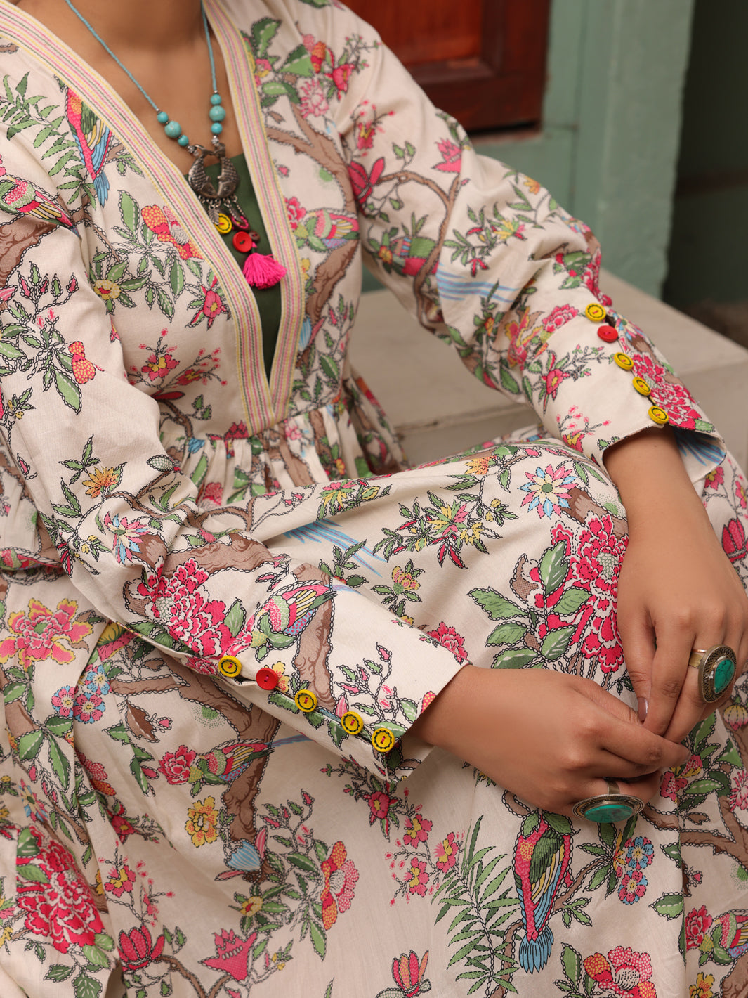 Ivory Lawn 2Pc Unstitched - ALP-2PS-1684