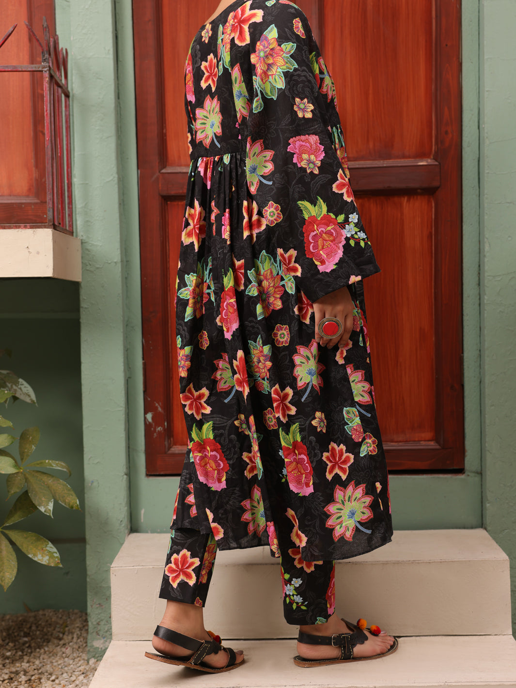 Black Lawn 2Pc Unstitched - ALP-2PS-1685