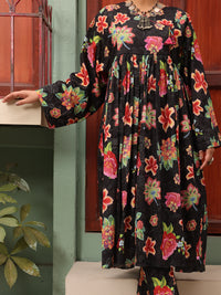 Black Lawn 2Pc Unstitched - ALP-2PS-1685