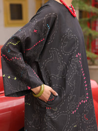 Black Cambric Tunic - ALP-LK-1710