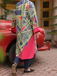 Multicolor Cambric Tunic - ALP-LK-1712