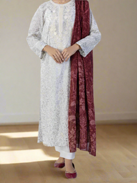 Silver Lawn 3Pc Unstitched - ALP-3PS-1718