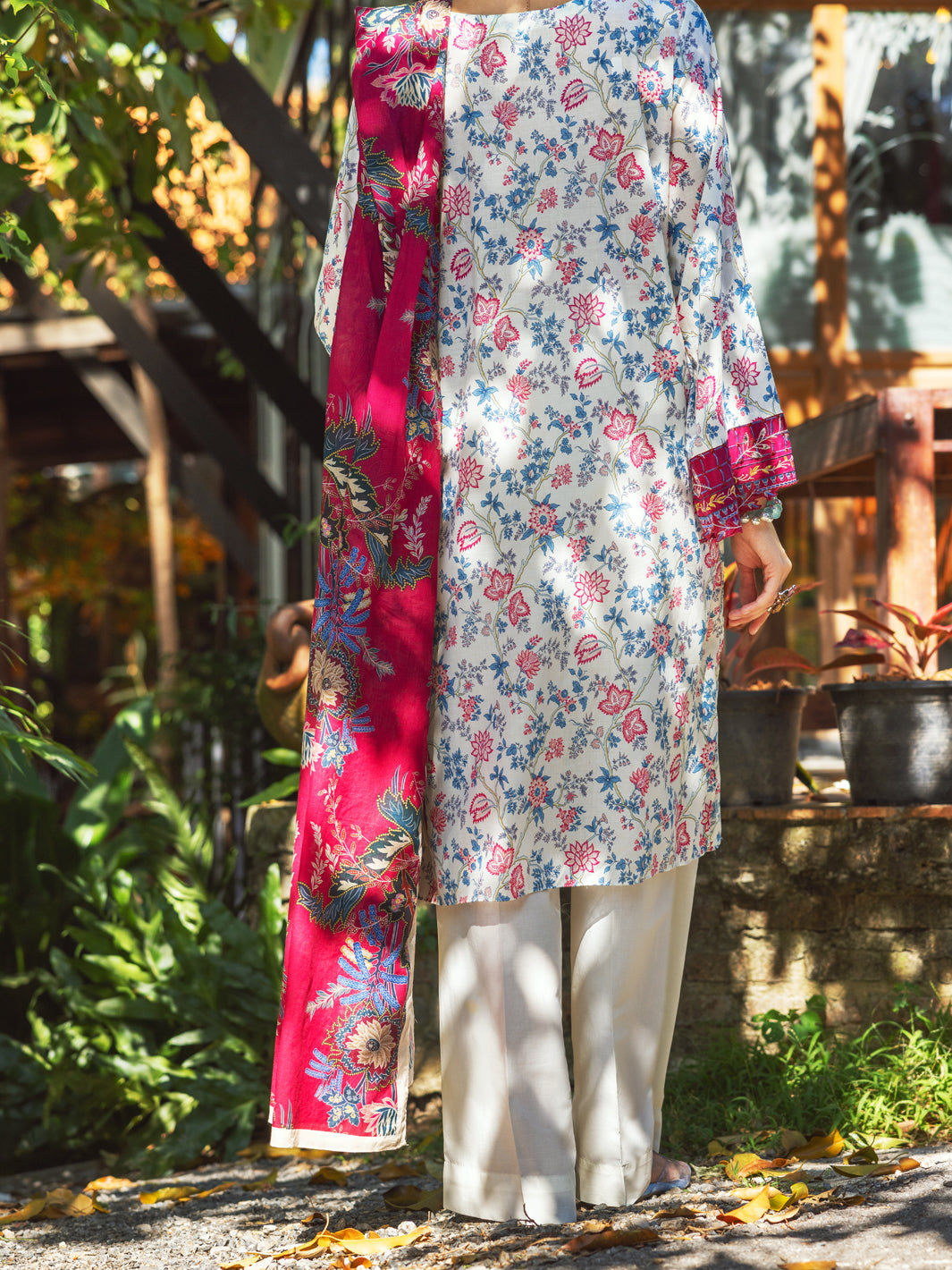 Multicolor Lawn 3Pc Unstitched - ALP-3PS-1721