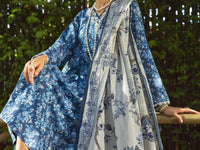 Blue Lawn 3Pc Unstitched - ALP-3PS-1724