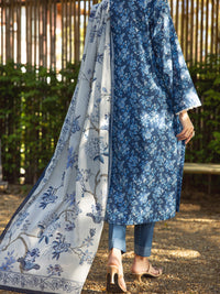 Blue Lawn 3Pc Unstitched - ALP-3PS-1724