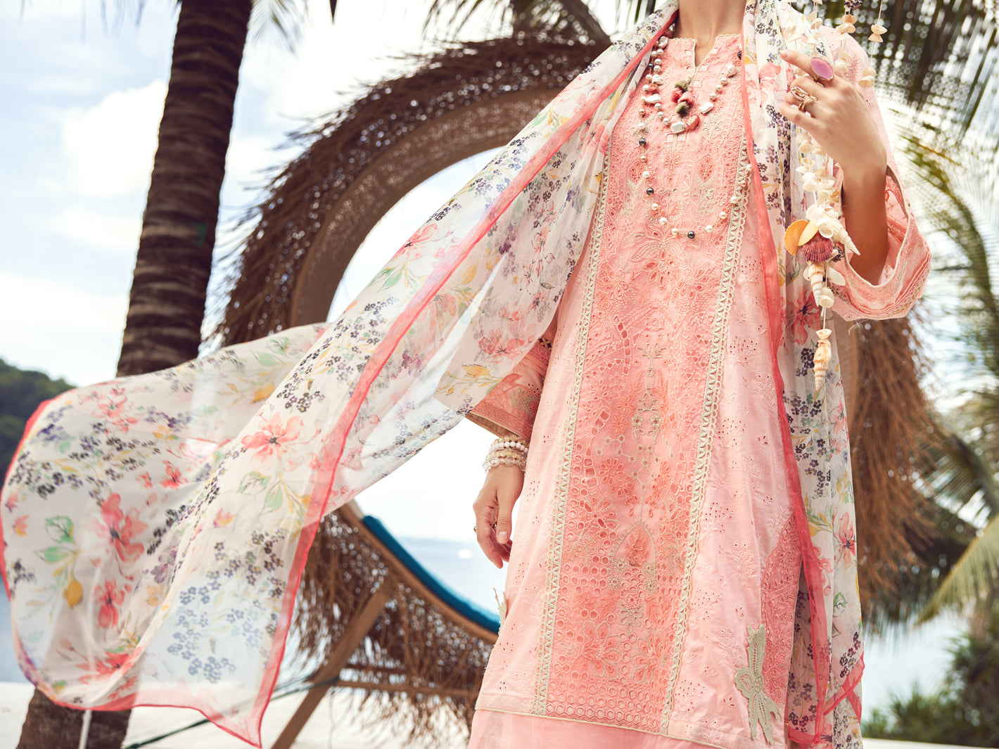 Pink Dyed Lawn 3Pc Unstitched - ALP-3PS-1726