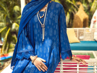 Blue Lawn 3Pc Unstitched - ALP-3PS-1733