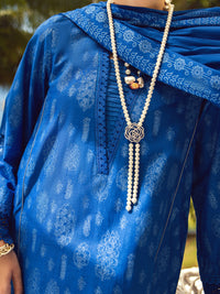 Blue Lawn 3Pc Unstitched - ALP-3PS-1733