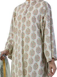 Pista Green Lawn 2Pc Unstitched - ALP-2PS-1746