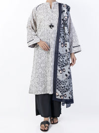 Black & White Lawn 3Pc Stitched - ALP-3PS-1752