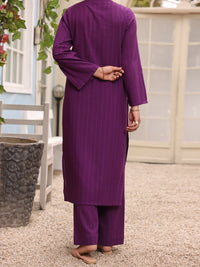 Purple Lino Kara 2 Piece Stitched - ALP-2PS-LKS-1770