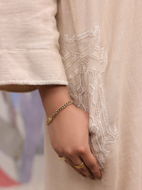 Off White Linen 2 Piece Stitched - ALP-2PS-LKS-1772