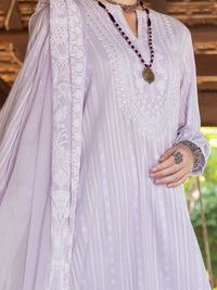 Lilac Yarn-Dyed 3Pc Stitched - ALP-3PS-1781