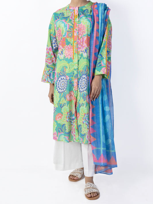 Green Lawn 2 Piece Unstitched - ALP-2PS-1788 - Almirah Online