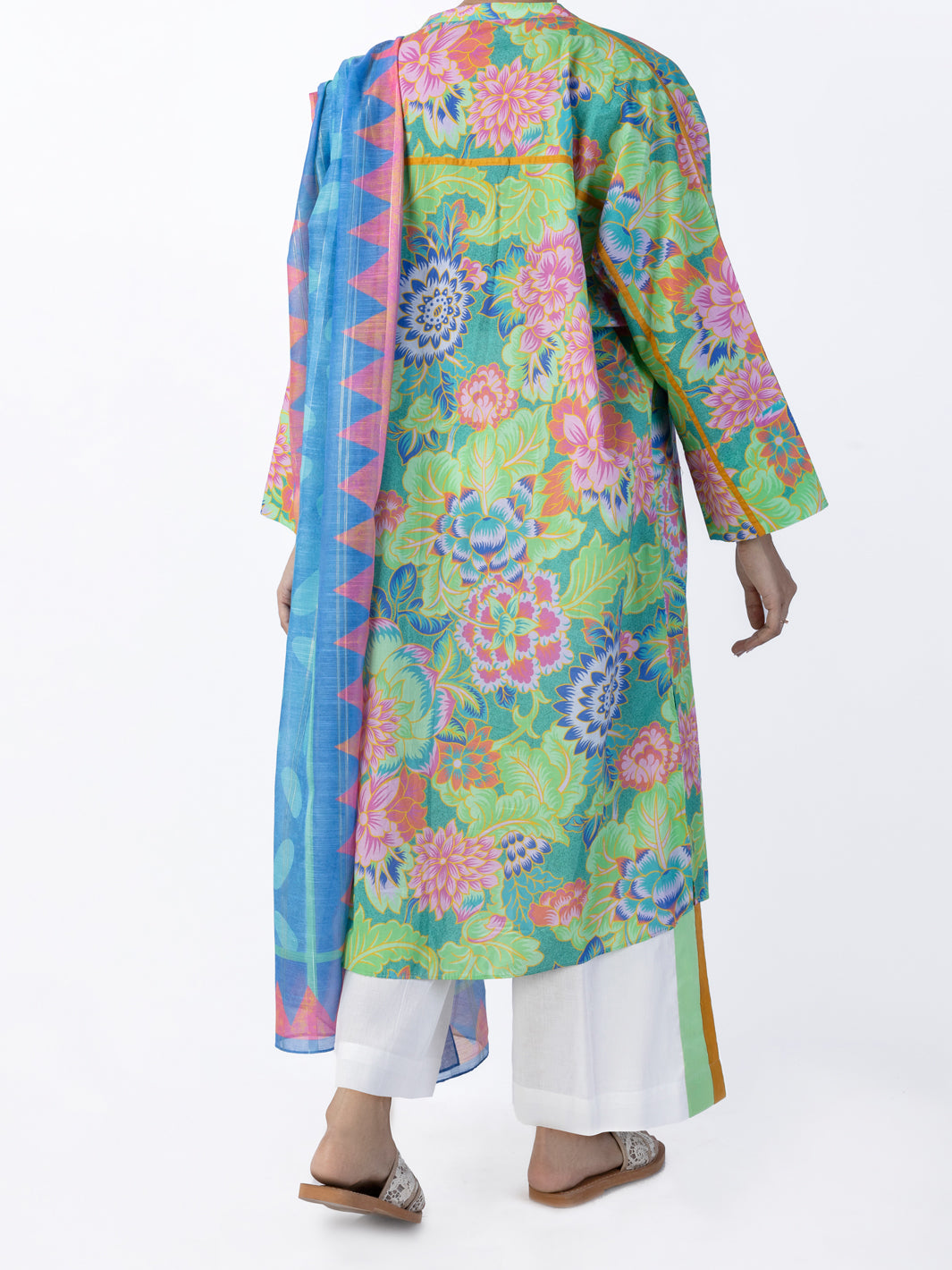 Green Lawn 2 Piece Unstitched - ALP-2PS-1788 - Almirah Online