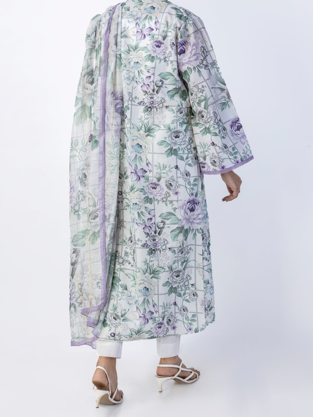 Light Green Lawn 2 Piece Unstitched - ALP-2PS-1792 - Almirah Online
