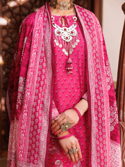 Pink Lawn 3 Piece Stitched - ALP-3PS-1893 - Almirah Online