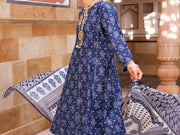 Blue Lawn 3 Piece Stitched - ALP-3PS-1894 - Almirah Online