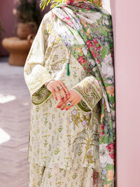 Green Maple Silk 3Pc Unstitched - ALP-3PS-1910