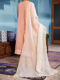 Light Pink Poly Cotton 3Pc Stitched - ALP-3PS-1927