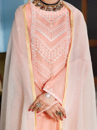 Light Pink Poly Cotton 3Pc Stitched - ALP-3PS-1927