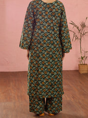 Dark Green Cambric 2 Piece Stitched - ALP-2PS-LKS-1968 - Almirah Online