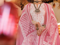 Light Pink Square Dobby 3Pc Stitched - ALP-3PS-2046