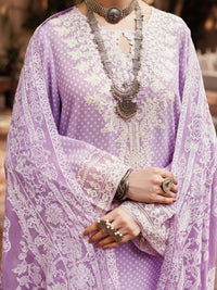 Light Purple Cotton 3Pc Stitched - ALP-3PS-2048