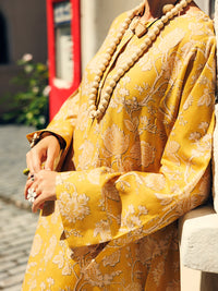 Lime Green Lawn Co-ord Set - ALP-2PS-SLKS-2071