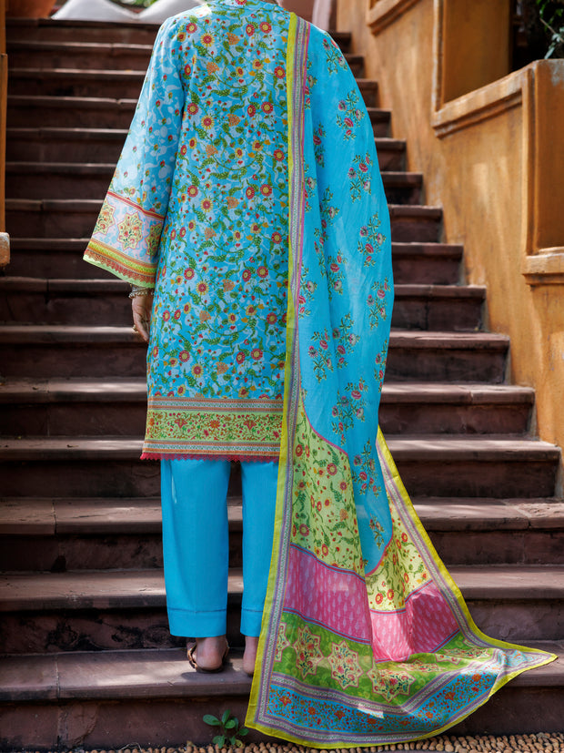 Ferozi Lawn 3 Piece Stitched - ALP-3PS-2096