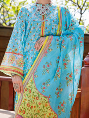 Ferozi Lawn 3 Piece Stitched - ALP-3PS-2096