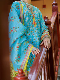 Ferozi Lawn 3Pc Stitched - ALP-3PS-2096
