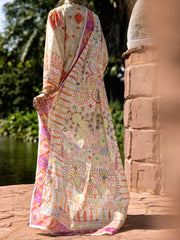 Beige Lawn 3 Piece Unstitched - ALP-3PS-2099